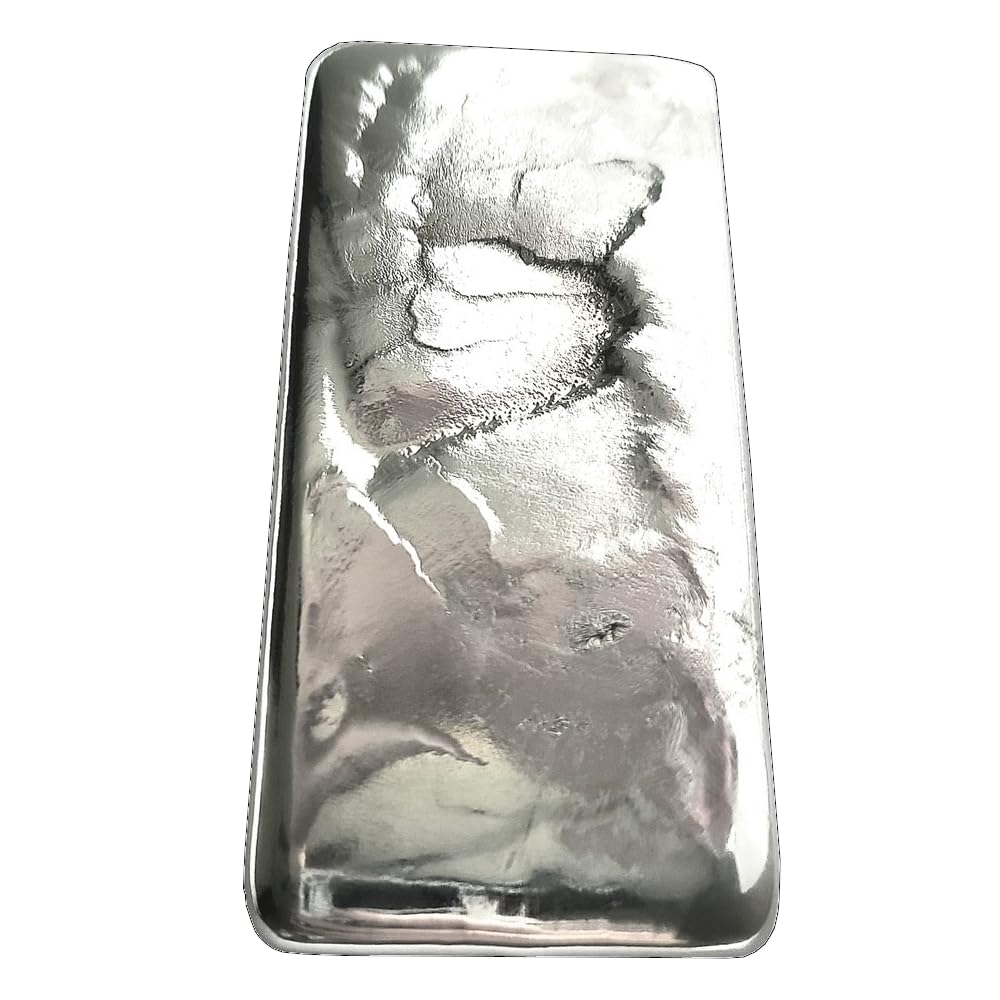 1 lb .999 Tin Hand-Poured Bullion Bar