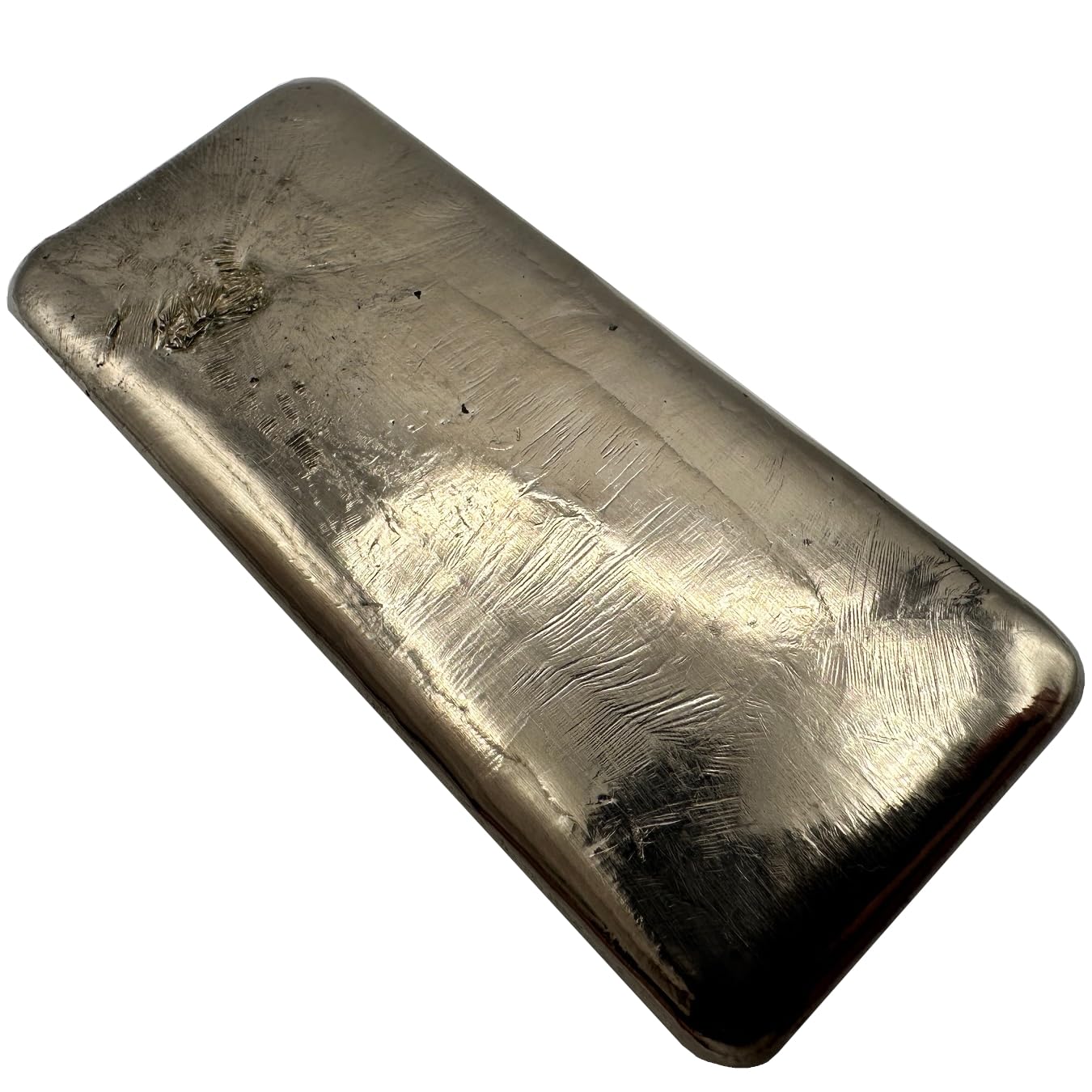 1 lb .999 Bismuth Hand-Poured Bullion Bar