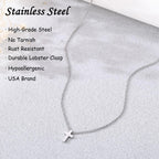 Cross Necklace for Women – Christian Gold & Silver Adjustable Necklace