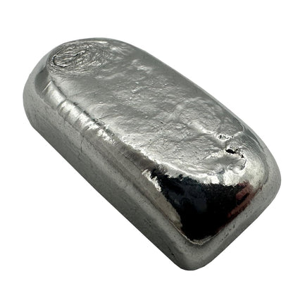 1 oz .999 Zinc Hand-Poured Bullion Bar