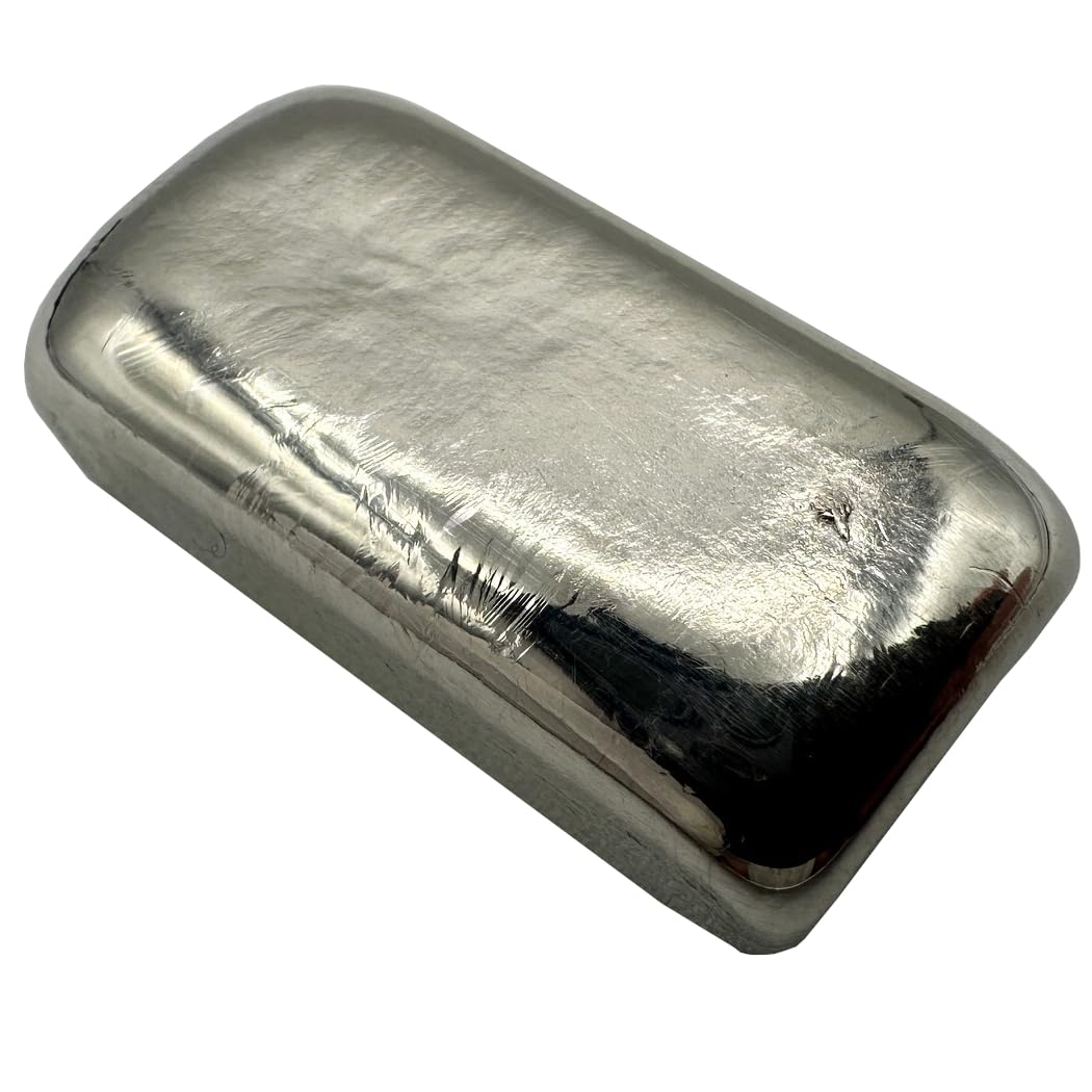 1 oz .999 Tin Hand-Poured Bullion Bar