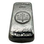 Zinc Ingot – 1 oz 99.9% Pure Hand-Poured Bar