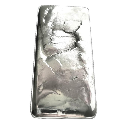 1 lb .999 Tin Hand-Poured Bullion Bar