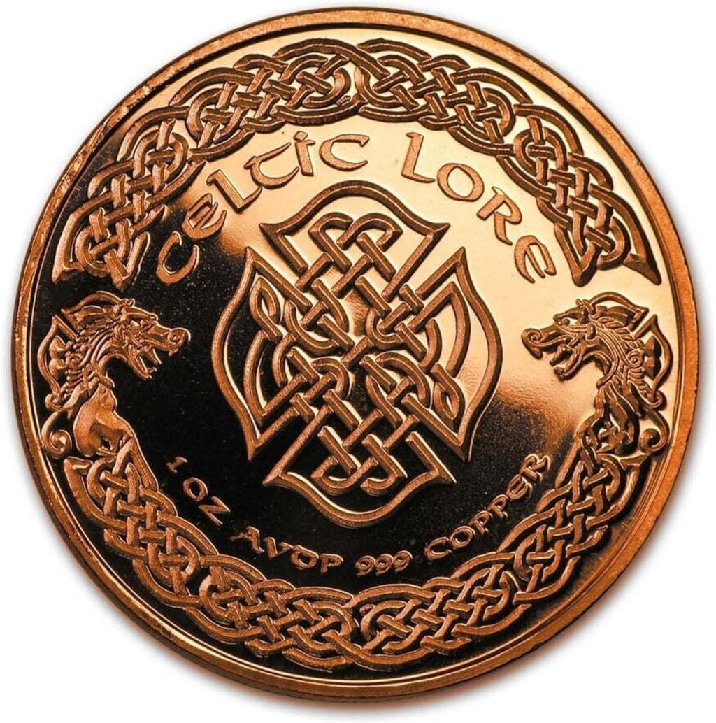 Cernunnos Copper Round – 1 oz .999 Fine Copper