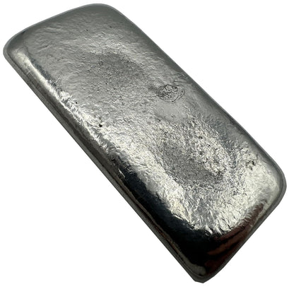 1 lb .999 Zinc Hand-Poured Bullion Bar