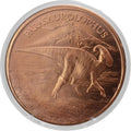 Parasaurolophus Copper Round – 1 oz .999 Fine Copper