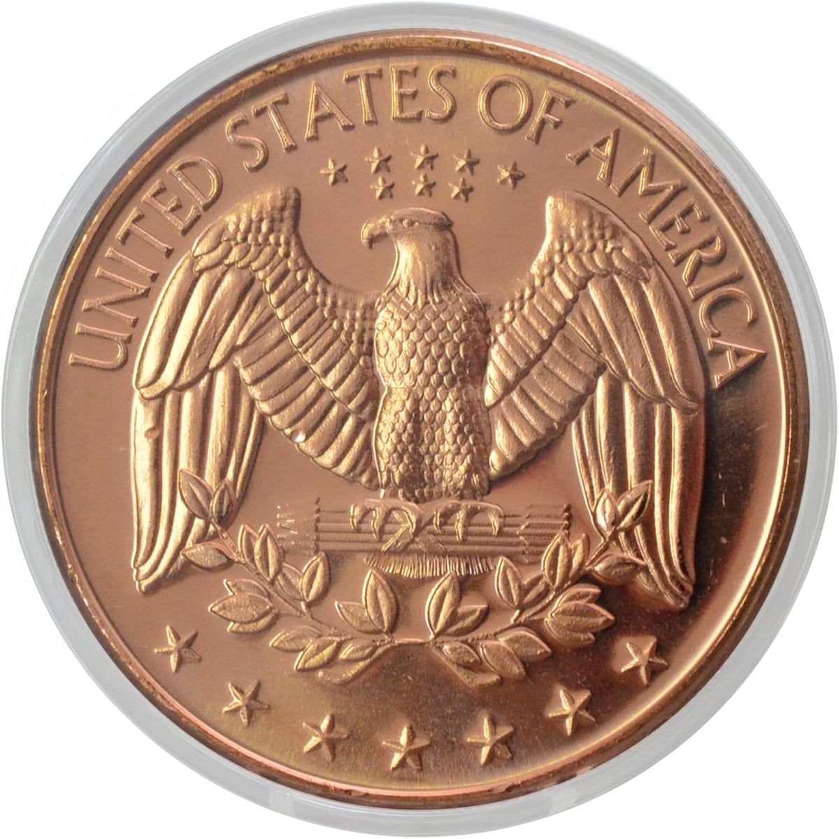 1 oz US Quarter Copper Round & Capsule