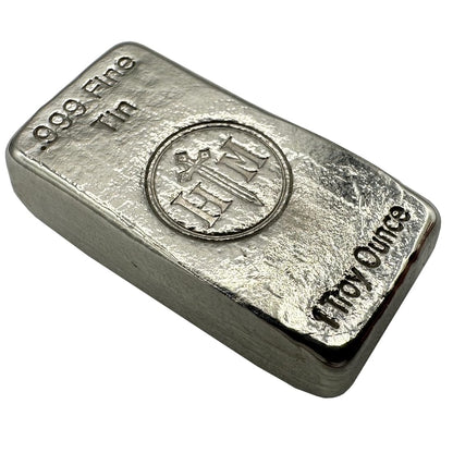 4 Pack 1 oz .999 Elemental Metal Bullion Bar Set
