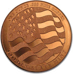 Home of the Free Copper Round – 1 oz .999 Fine Copper