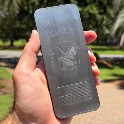 1 lb .999 Titanium Walking Liberty Bullion Bar