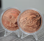 Pteranodon Copper Round – 1 oz .999 Fine Copper