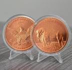 Bison Copper Round – 1 oz .999 Fine Copper