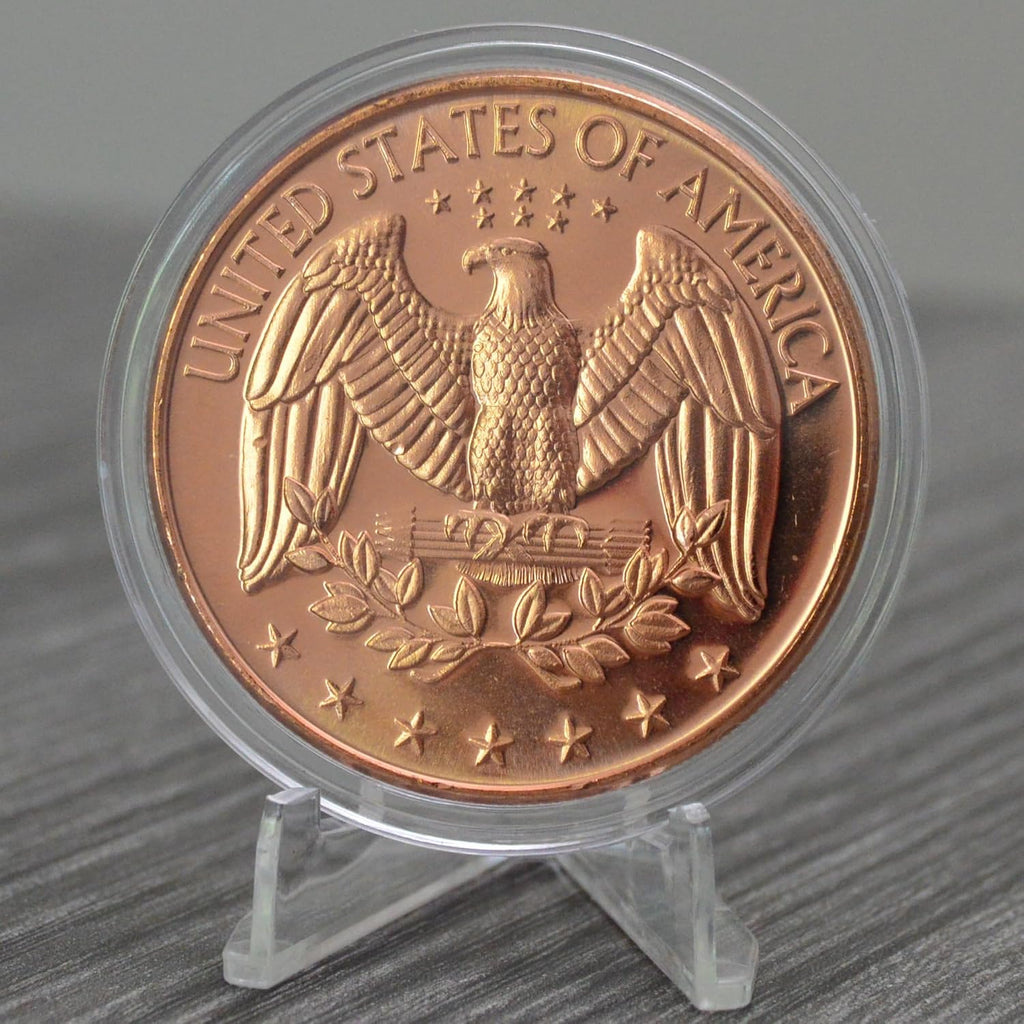 US Quarter Copper Round – 1 oz .999 Fine Copper