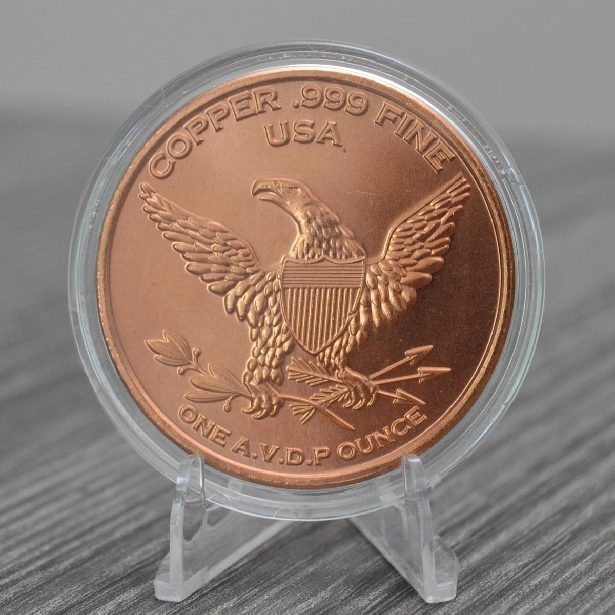 1 oz Megalodon Copper Round & Capsule