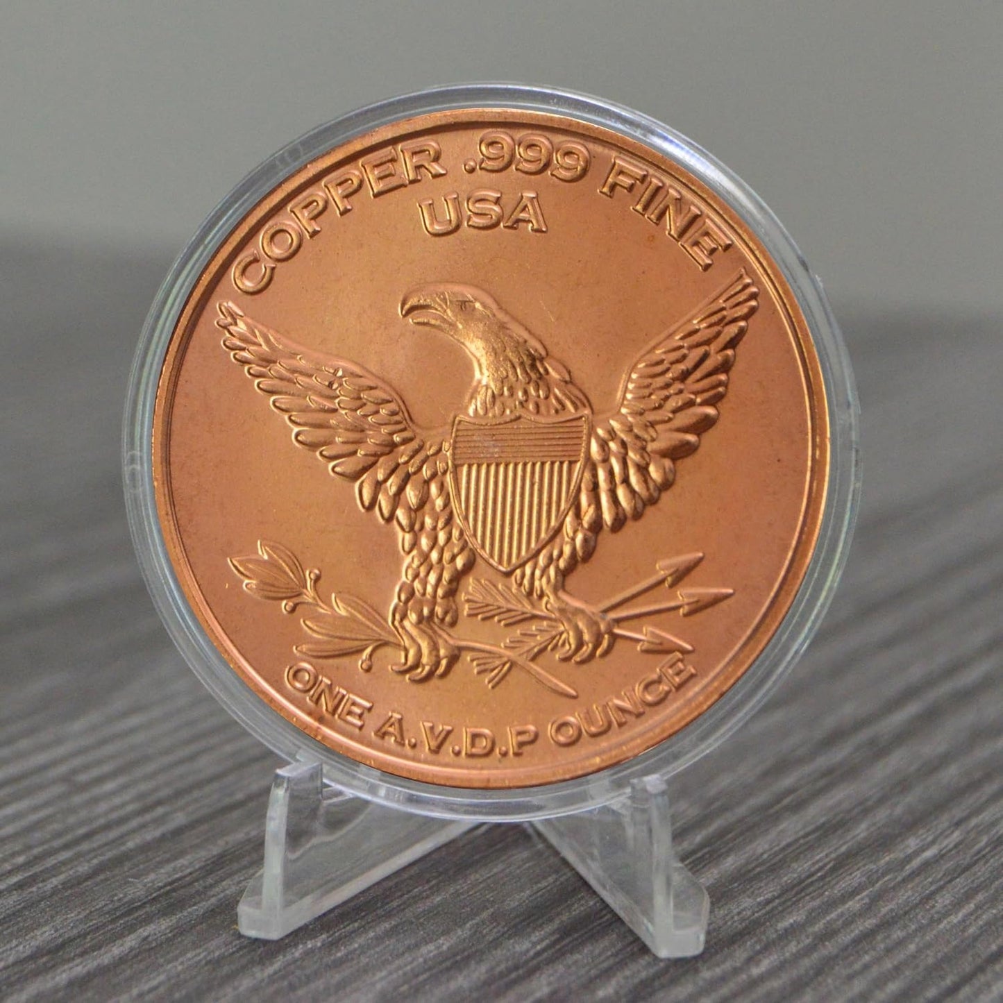 1 oz One Nation Under God Copper Round & Capsule