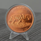 Saber Tooth Tiger Copper Round – 1 oz .999 Fine Copper