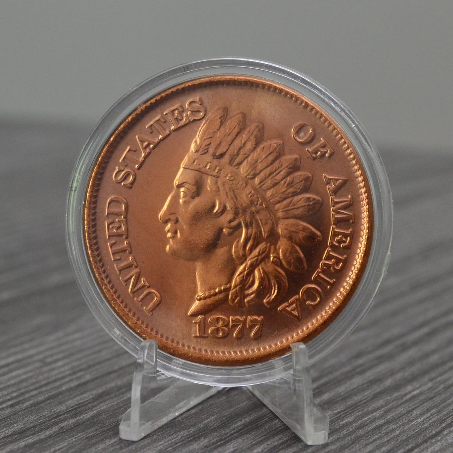 1877 Indian Head Copper Round – 1 oz .999 Fine Copper