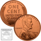 1909 S VDB Wheat Cent Copper Round – 1 oz .999 Fine Copper
