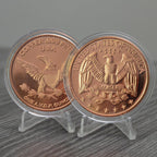US Quarter Copper Round – 1 oz .999 Fine Copper