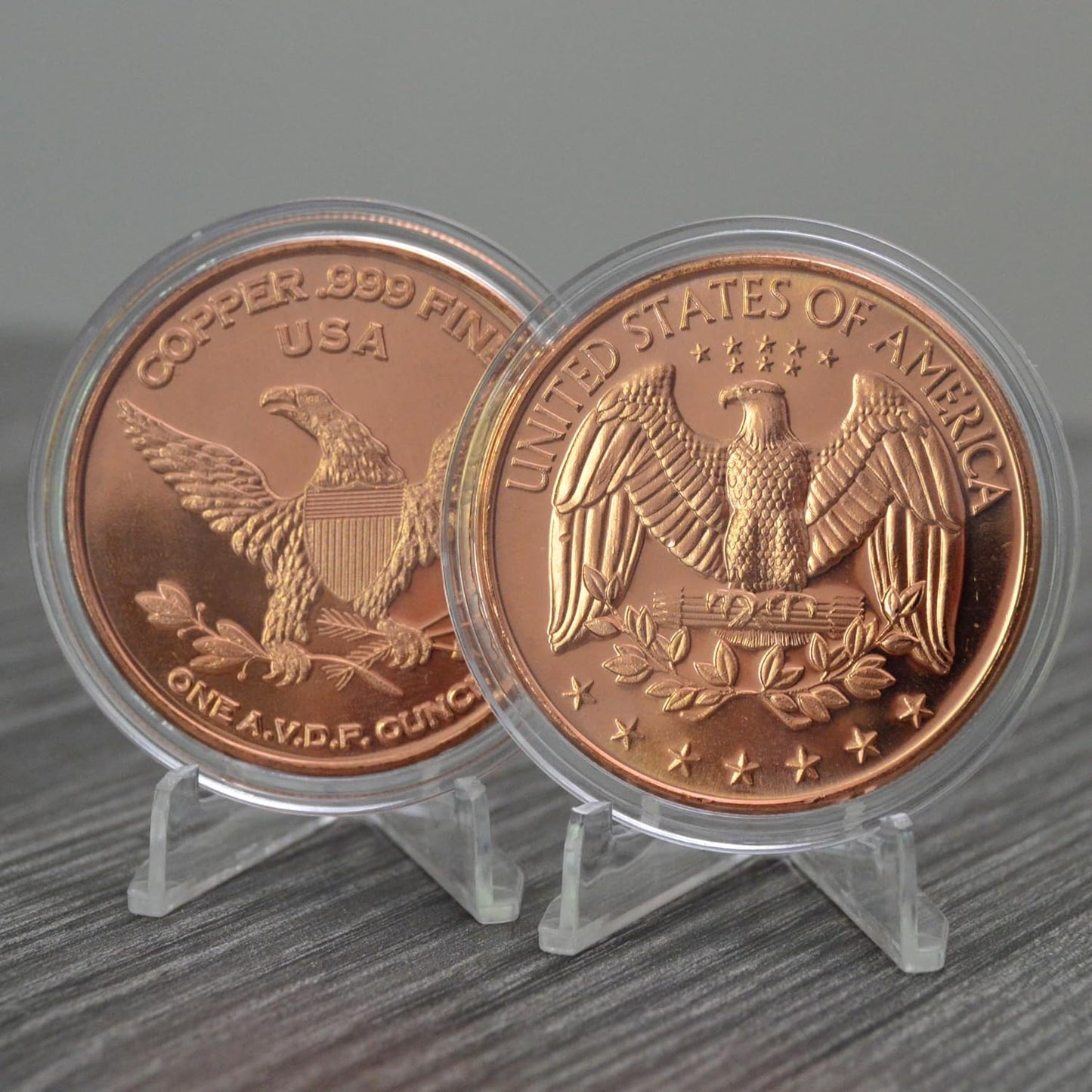 1 oz US Quarter Copper Round & Capsule
