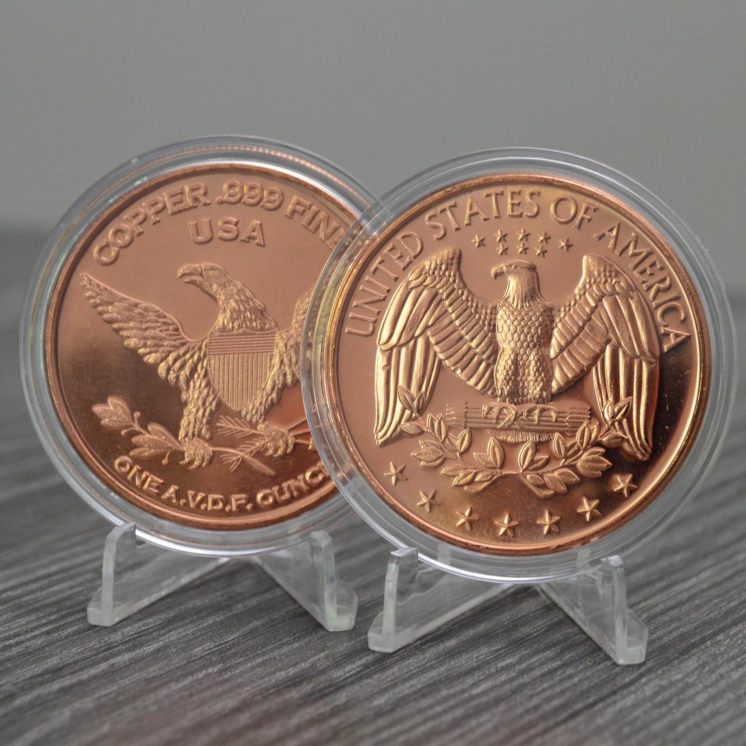 US Quarter Copper Round – 1 oz .999 Fine Copper